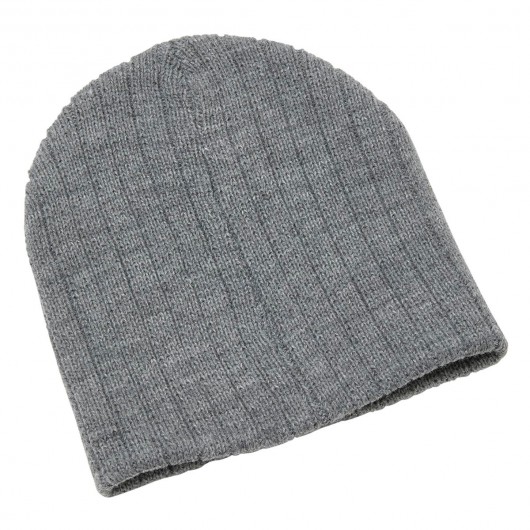 Heather Knit Beanies Grey Heather